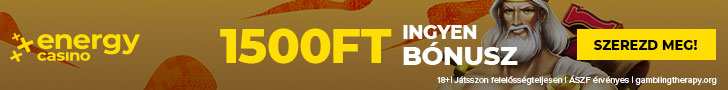 Energy Casino promo code 1500 Ft bónusz