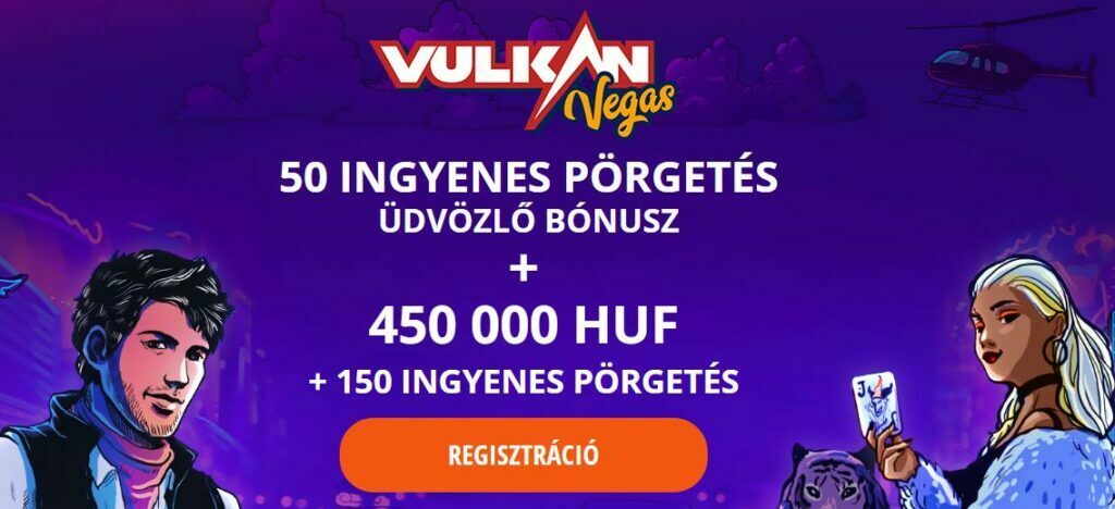 vulkan vegas ingyen pörgetés (50 Free Spins)